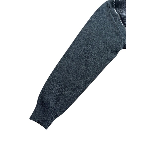 Barcelino Cardigan Sweater Wool Academia Grandpa Core Sz L - Picture 4 of 13